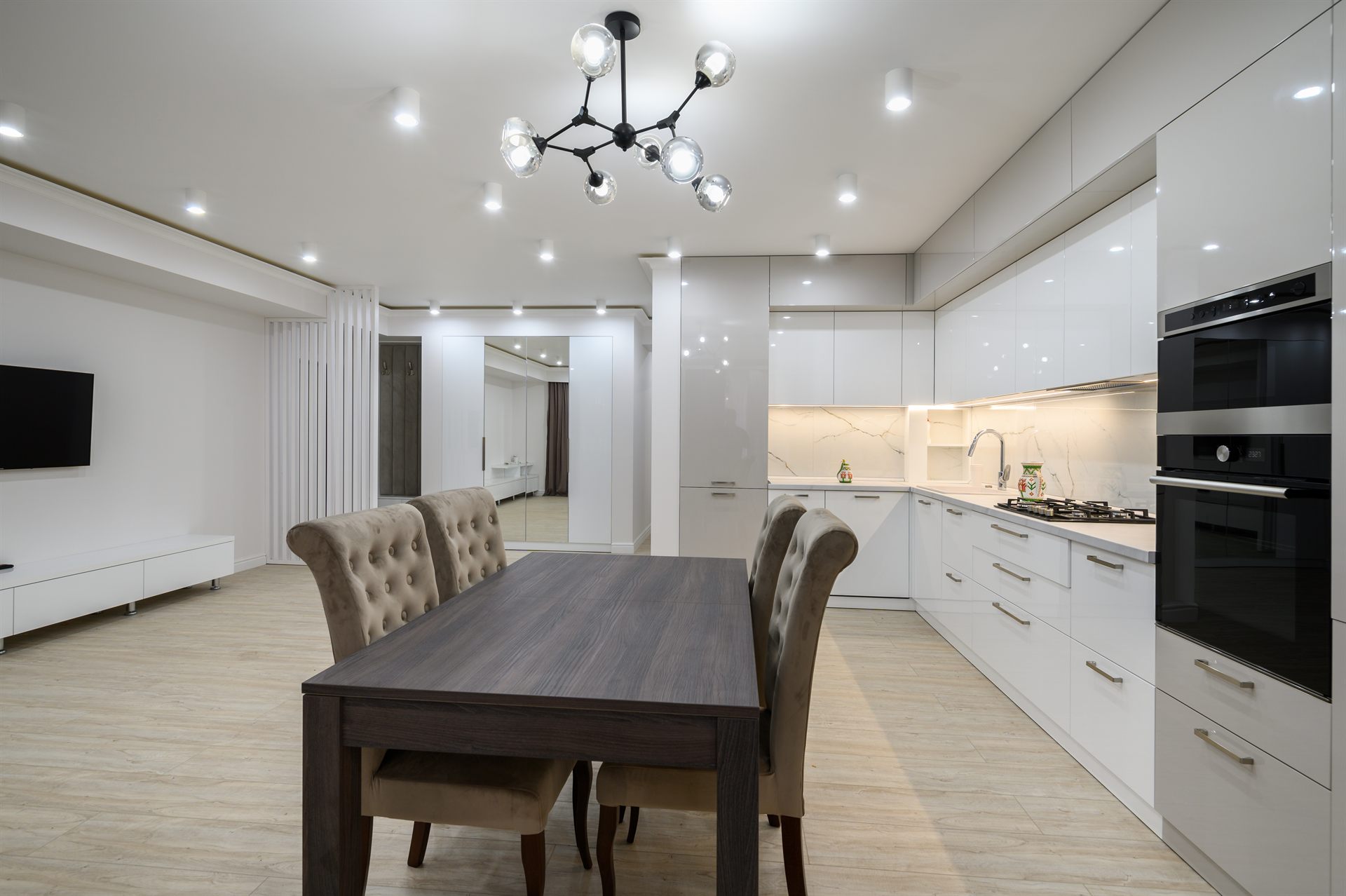 intérieur de maison rénovée à Dieppe — Arista Concept