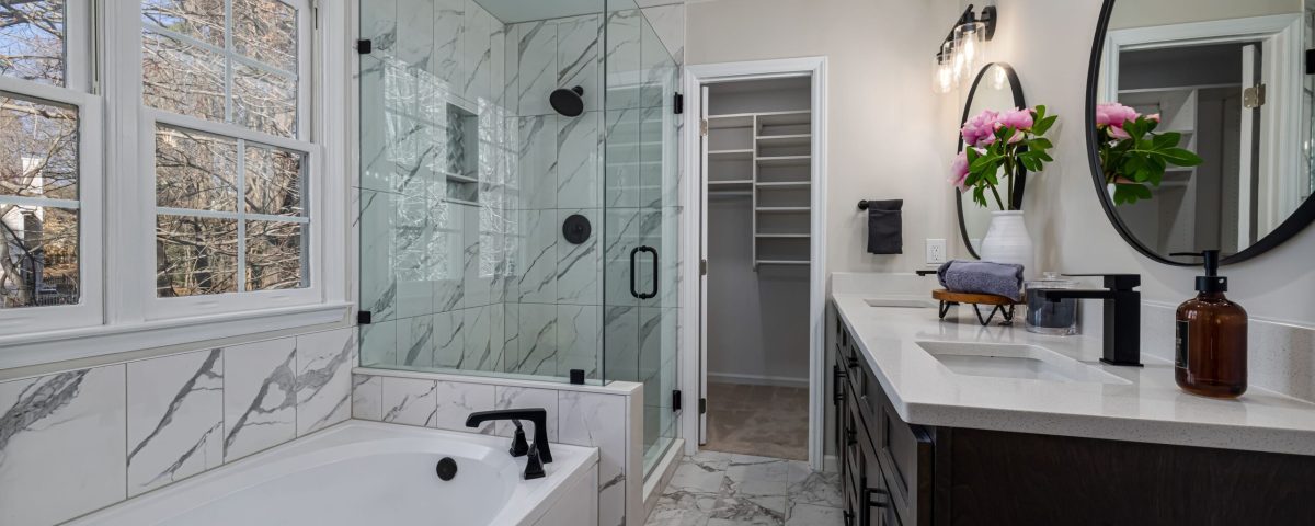 salle de bain renovée à louviers arista concept